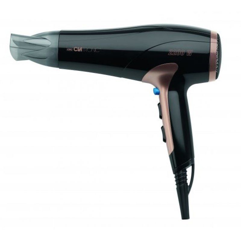 Clatronic HT 3661 hair dryer 2200 W Black, Copper