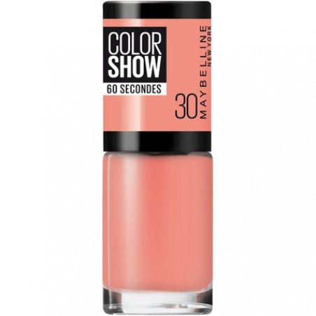 Maybelline Color Show Nail Polish Number 30 Fire Island