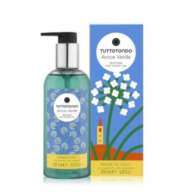 TUTTOTONDO Green Anise Soothing Face and Body Gel 200ml