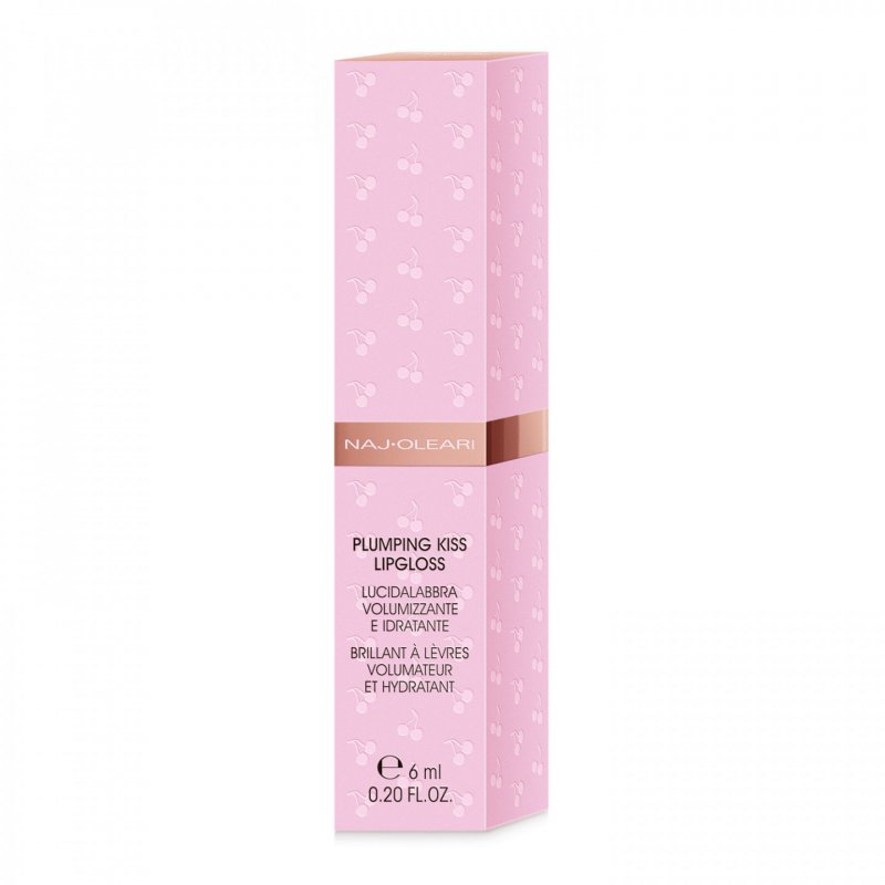 NAJ-OLEARI Plumping Kiss Lipgloss Lipstick Makeup Face 03 Candy Pink