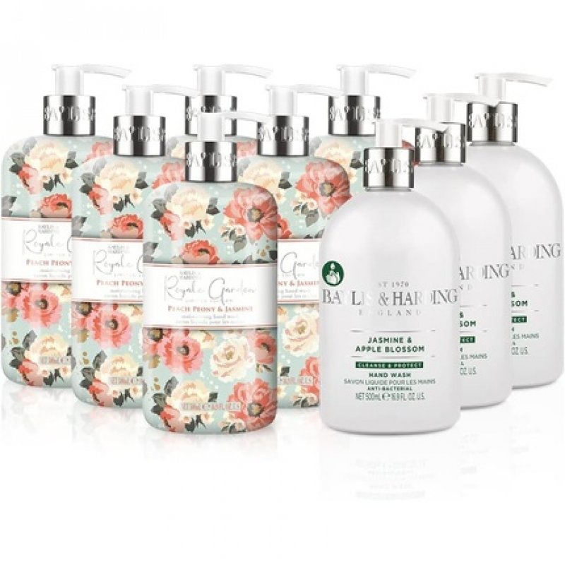 Baylis & Harding Royale Garden Hand Wash Peach, Peony and Jasmine 500ml