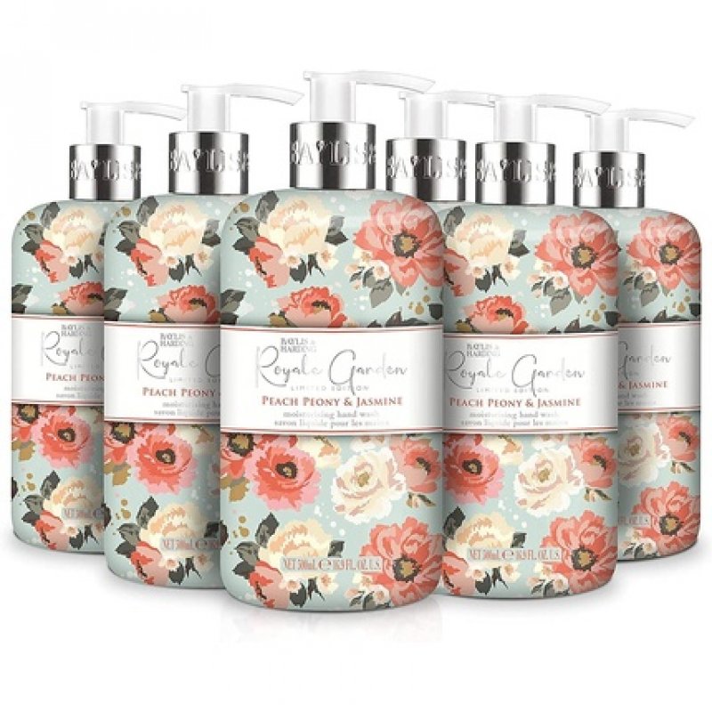 Baylis & Harding Royale Garden Hand Wash Peach, Peony and Jasmine 500ml