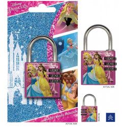 DISNEY - Cadenas avec code - Princess
