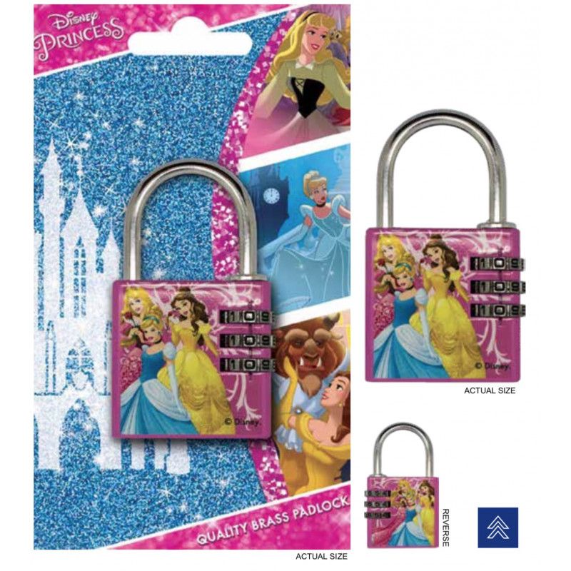 DISNEY - Cadenas avec code - Princess
