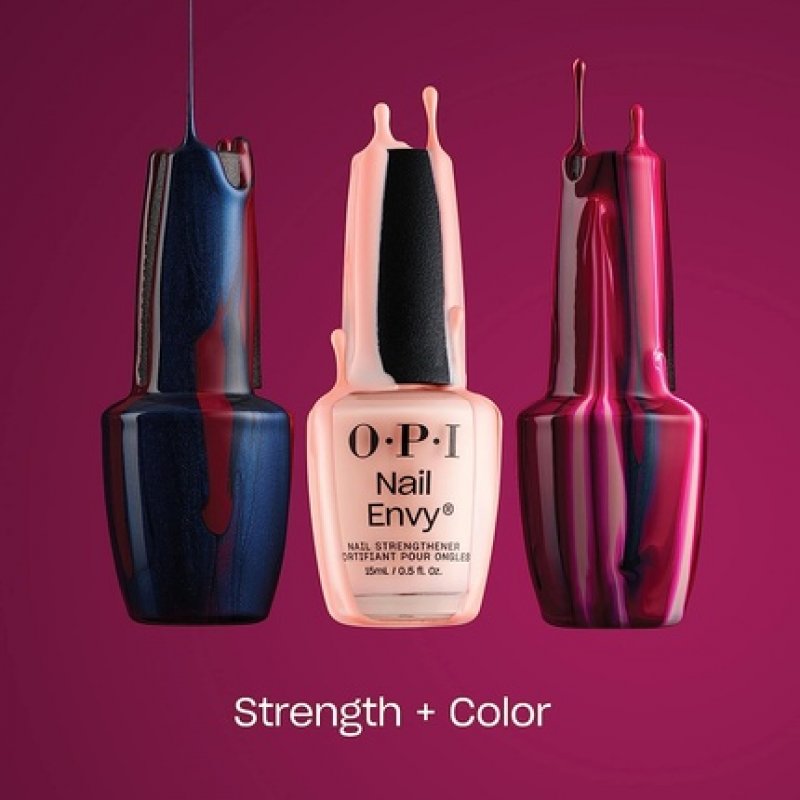 OPI Nail Envy Nail Polish Strengthener Treatment for Strong Natural Nails Vegan Repair and Strength for Damaged Nails