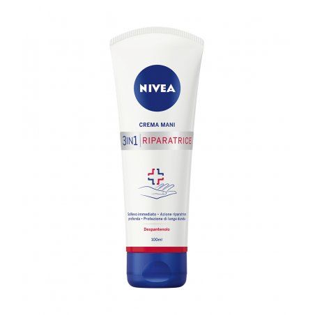NIVEA Crema Mani 3in1 Riparatrice Crème 100 ml Unisexe