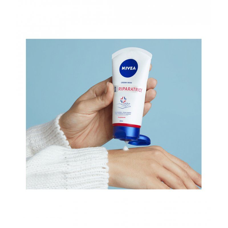 NIVEA Crema Mani 3in1 Riparatrice Crème 100 ml Unisexe