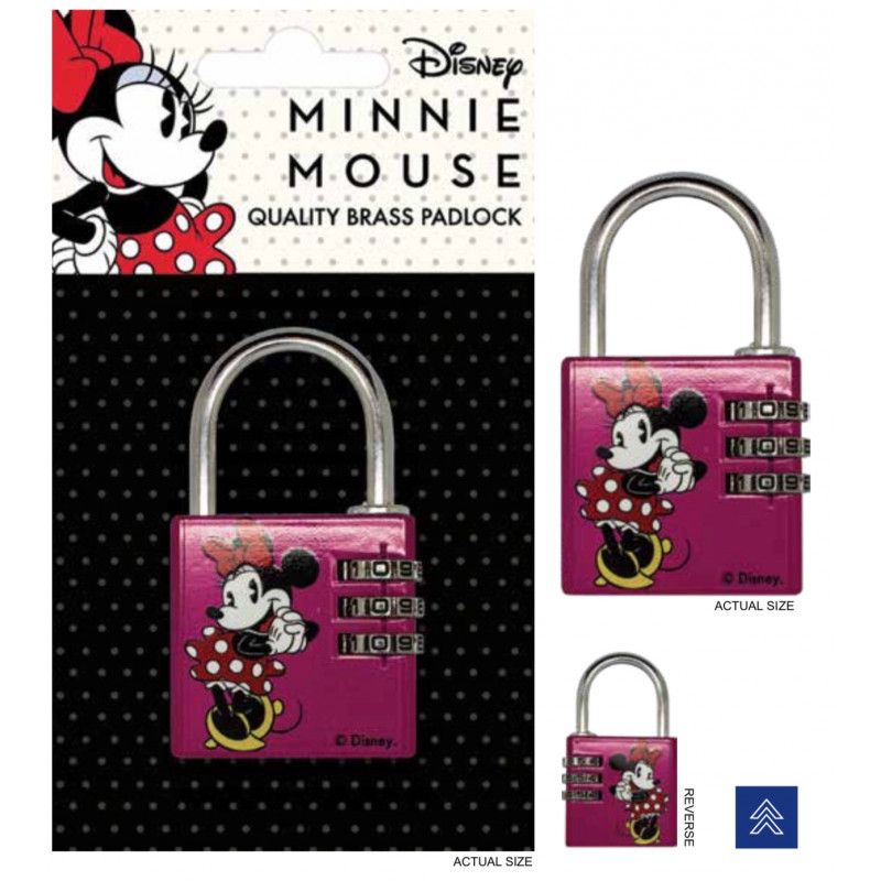 DISNEY - Cadenas avec code - Minnie Mouse