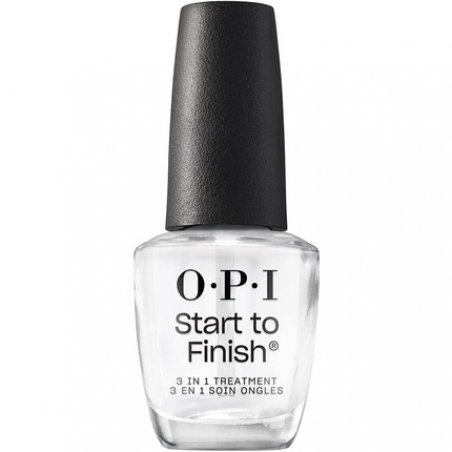 OPI Nail Polish Start to Finish 3in1 Treatment Long Lasting Shine Base Coat Top Coat Strengthener Treatment Vegan