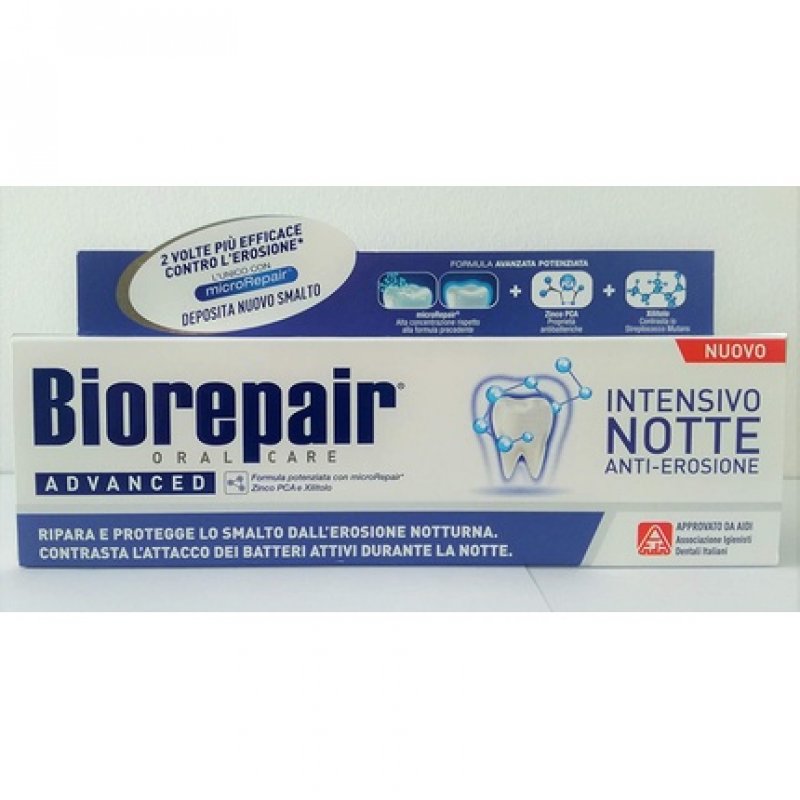 Biorepair Advanced Intensive Night Anti-Erosion Toothpaste 75ml