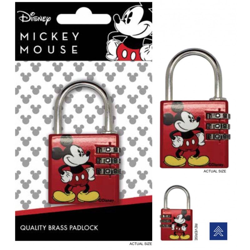 DISNEY - Mickey Mouse - Cadenas avec code