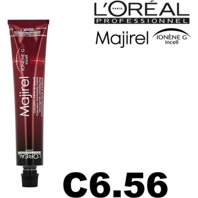 L'Oréal Majirel Dark Blonde Mahogany Red Carmilane/Rubilane 50ml hair color.