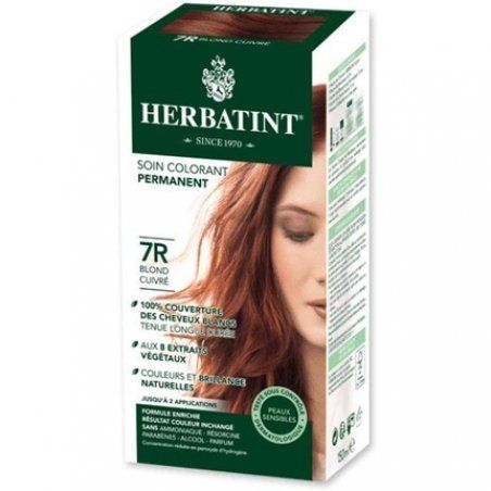 Herbatint Copper Blonde Color 7R 150ml