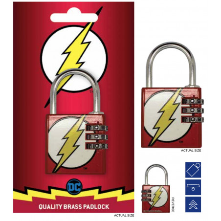 DC COMICS compatible - Cadenas avec code - The Flash