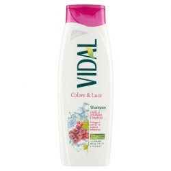 Vidal Shampoo with Hair Color and Luce 250ml