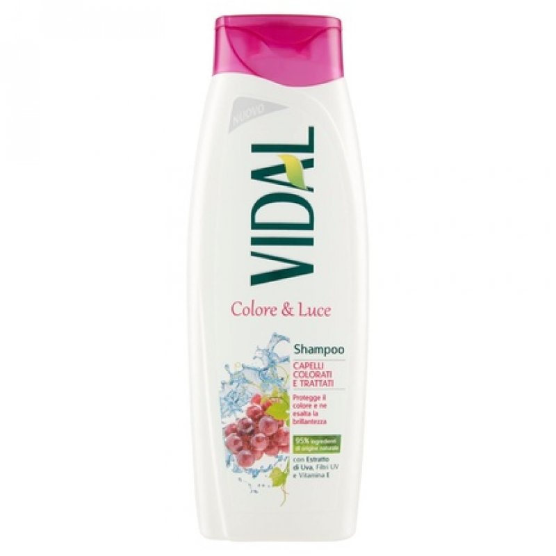 Vidal Shampoo with Hair Color and Luce 250ml