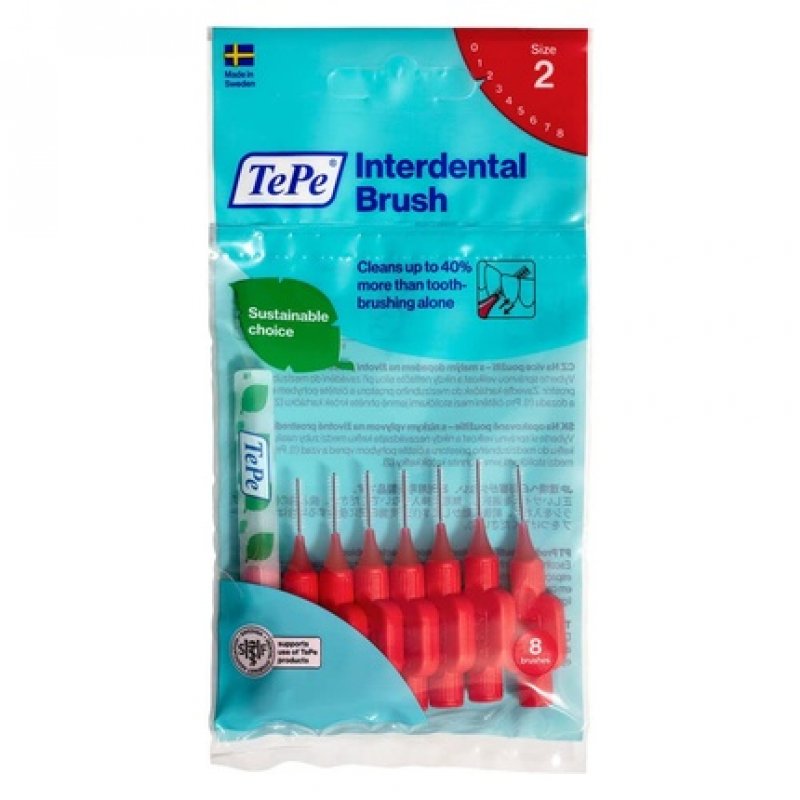 Tepe Interdental Angle Size 2 Red 0.5mm