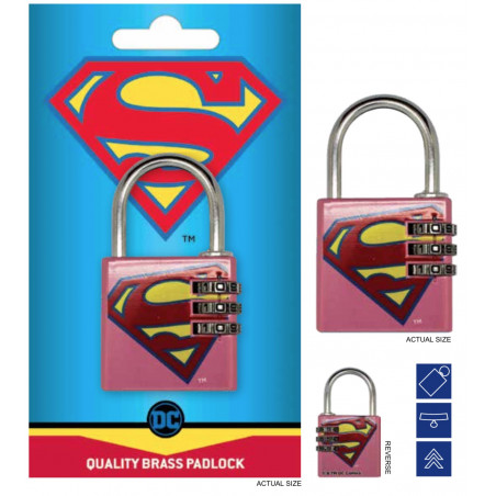 DC COMICS compatible - Cadenas avec code - Supergirl
