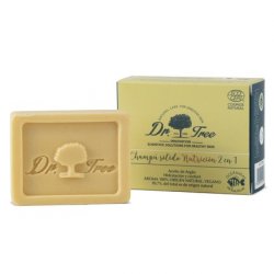 Dr. Tree 2 In 1 Solid Nourishing Shampoo with Organic Conditioner for Damaged and Brittle Hair 75g