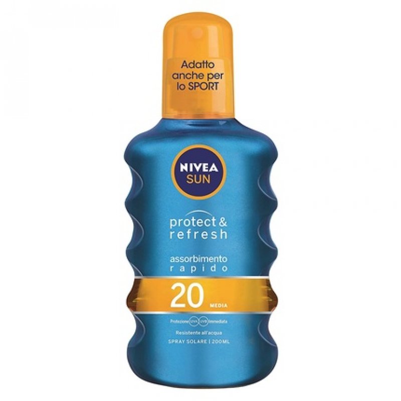 Nivea Protect & Refresh Sun Spray Spf 20 200ml