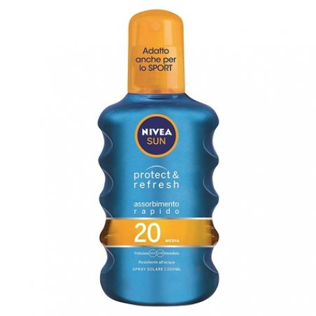 Nivea Protect & Refresh Sun Spray Spf 20 200ml