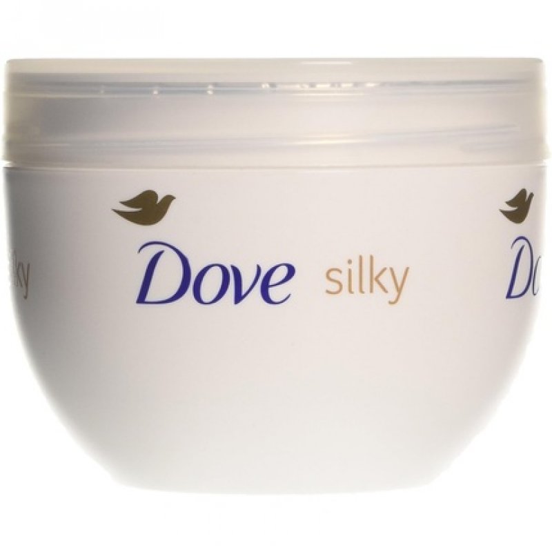 Dove Moisturizing Body Cream Silk 300ml Pot