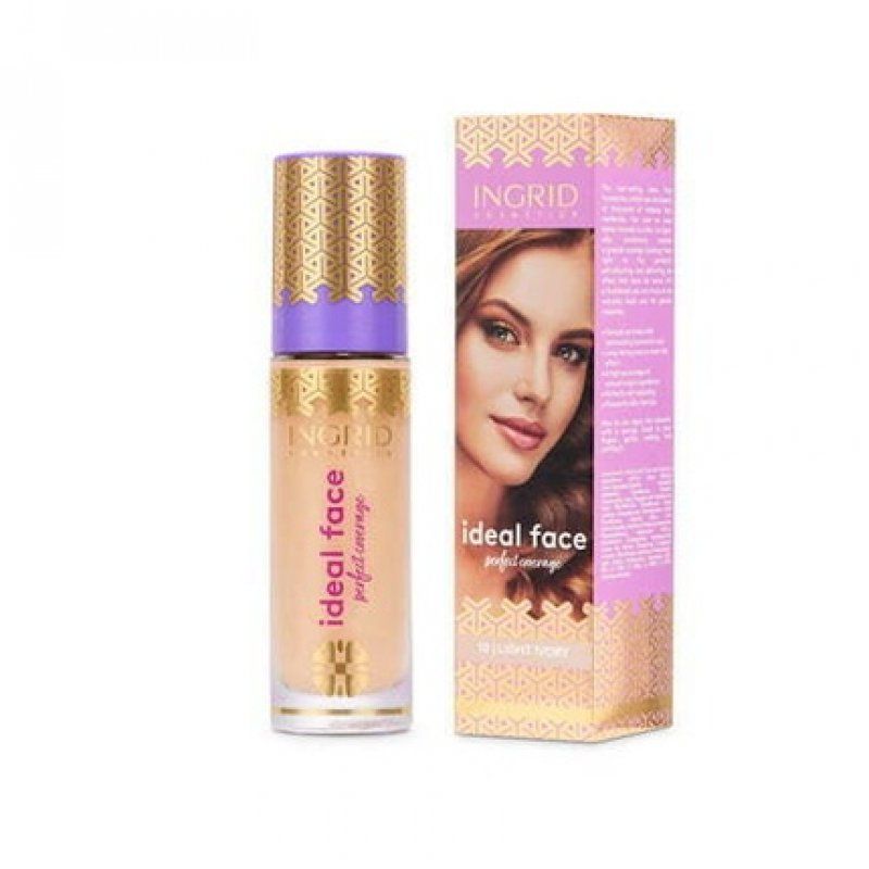 Ingrid Ideal Face Make Up Foundation Concealer 010 Light Ivory