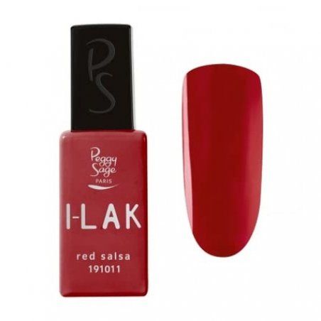 Peggy Sage I-LAK Soak Off Semi-Permanent Gel Polish Red Salsa 11ml