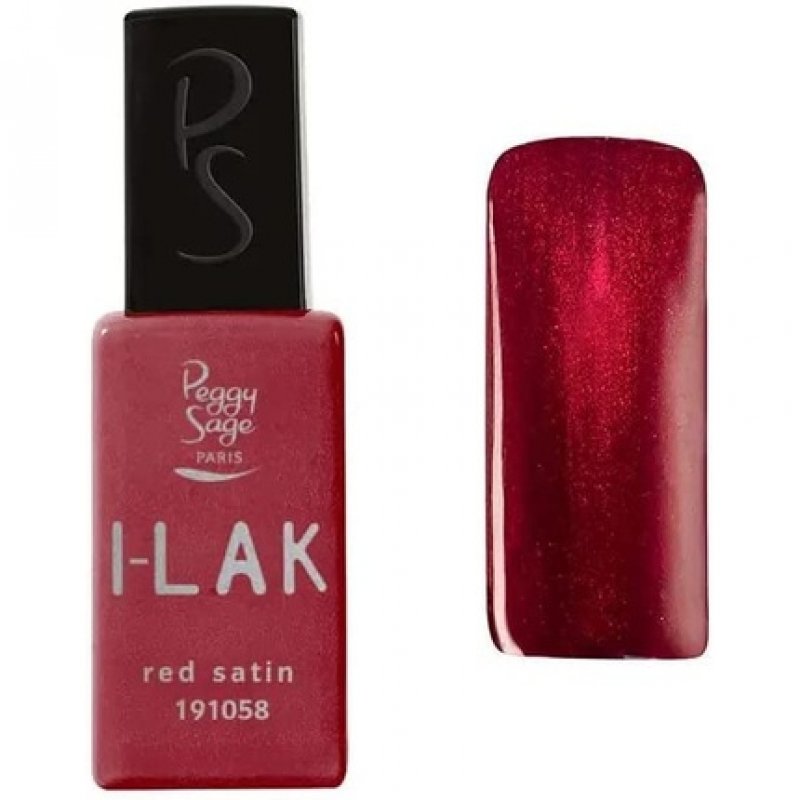 Peggy Sage I-LAK Soak Off Gel Polish Red Satin 11ml