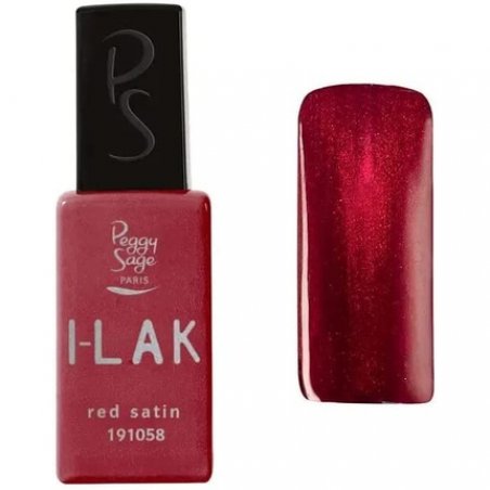 Peggy Sage I-LAK Soak Off Gel Polish Red Satin 11ml