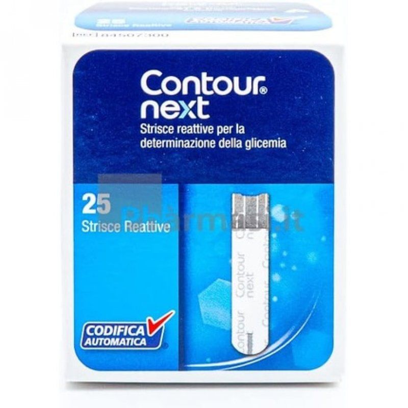 STOCKINK95 - Contour Next 25 Blood Glucose Test Strips
