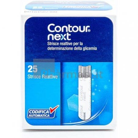 STOCKINK95 - Contour Next 25 Blood Glucose Test Strips