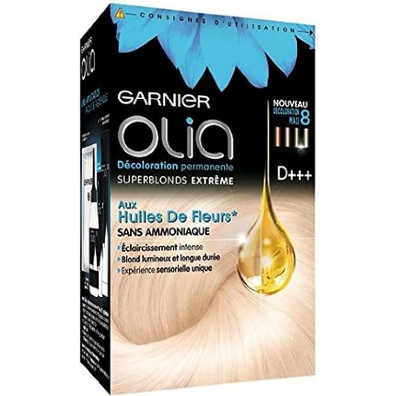 Garnier Olia Permanent Hair Color Oil Painting Without Ammonia Blonde D Maxi Bleaching