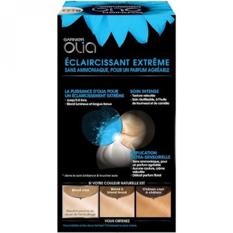 Garnier Olia Permanent Hair Color Oil Painting Without Ammonia Blonde D Maxi Bleaching