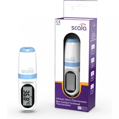 Scala Non-Contact Infrared Forehead Thermometer SC 8271 for Adults Kids and Babies