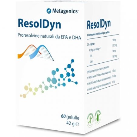 Metagenics Resoldyn Omega3 Dietary Supplement 60 Capsules