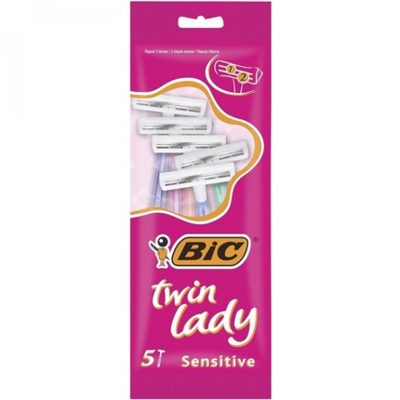 BIC Twin Lady Sensitive Razor 5 Count