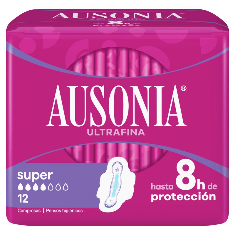 Ausonia Super Serviette hygiénique 12 pièce(s)