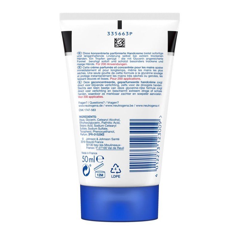 Neutrogena Norwegian Formula Concentrated Scented Hand Cream 50ml