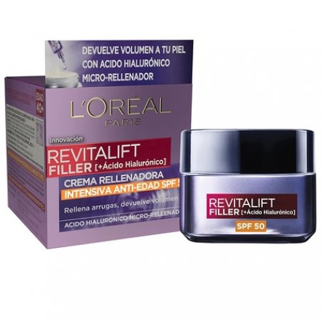 Revitalift Filler Hyaluronic Acid Day Cream with SPF50 50ml