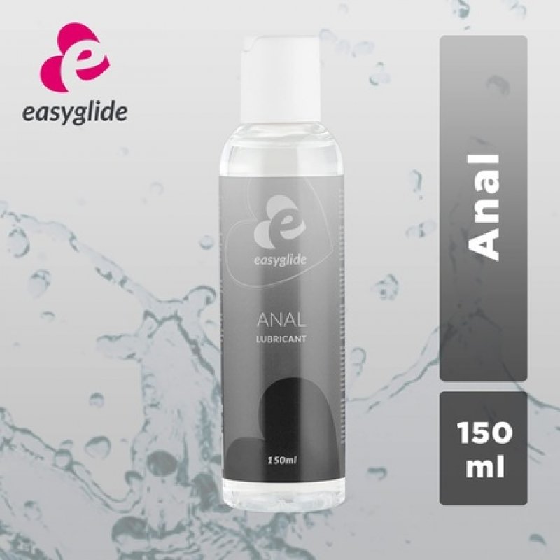EasyGlide Water-Based Anal Lubricant - Compatible with Latex and Silicone 150ml