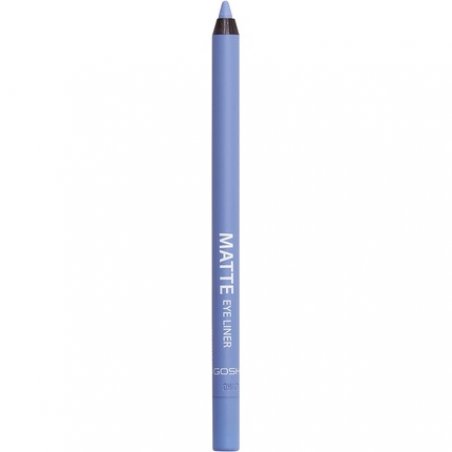 Gosh Matte Eyeliner In Bright Light Blue, Creamy Soft Texture For Easy