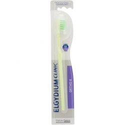 Elgydium Clinic Orthodontics Medium Toothbrush for Braces