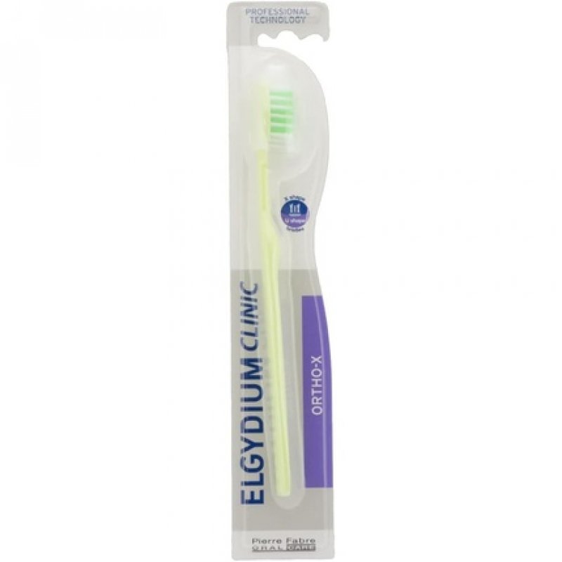 Elgydium Clinic Orthodontics Medium Toothbrush for Braces