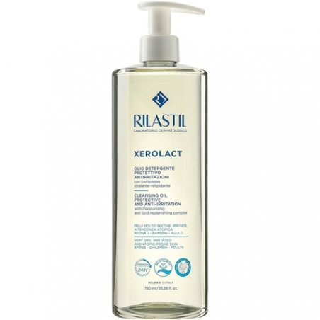 Rilastil Xerolact Protective Irritation-Resistant Cleansing Oil 750ml