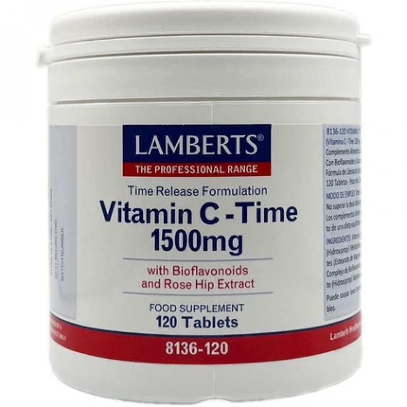 Lamberts Time Release 1500mg 120 Capsules