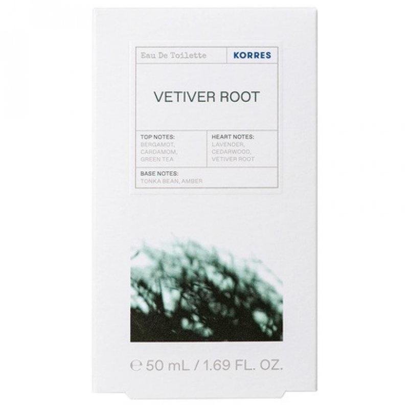 Korres Vetiver Root Eau De Toilette for Men 50ml