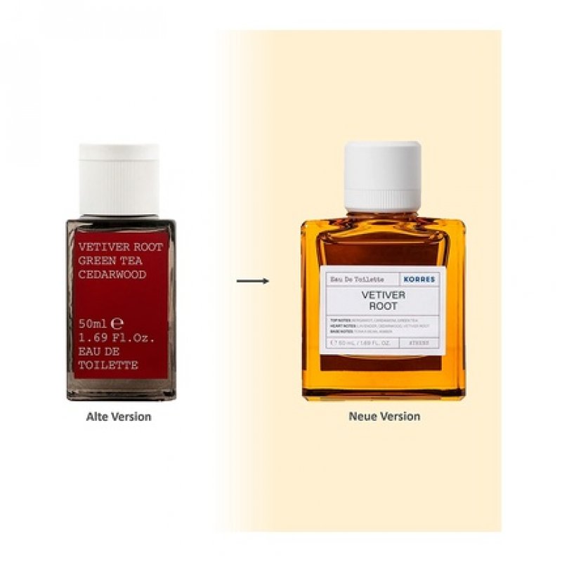 Korres Vetiver Root Eau De Toilette for Men 50ml