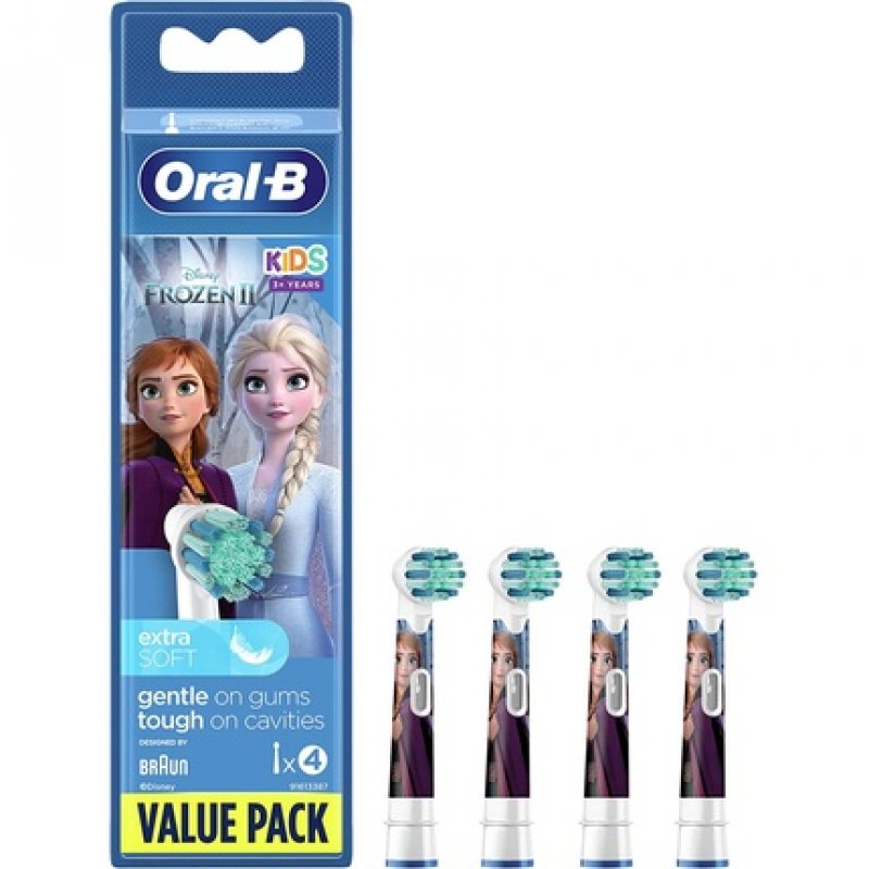 Oral-B Toothbrush replacement EB10 4 Frozen II Heads