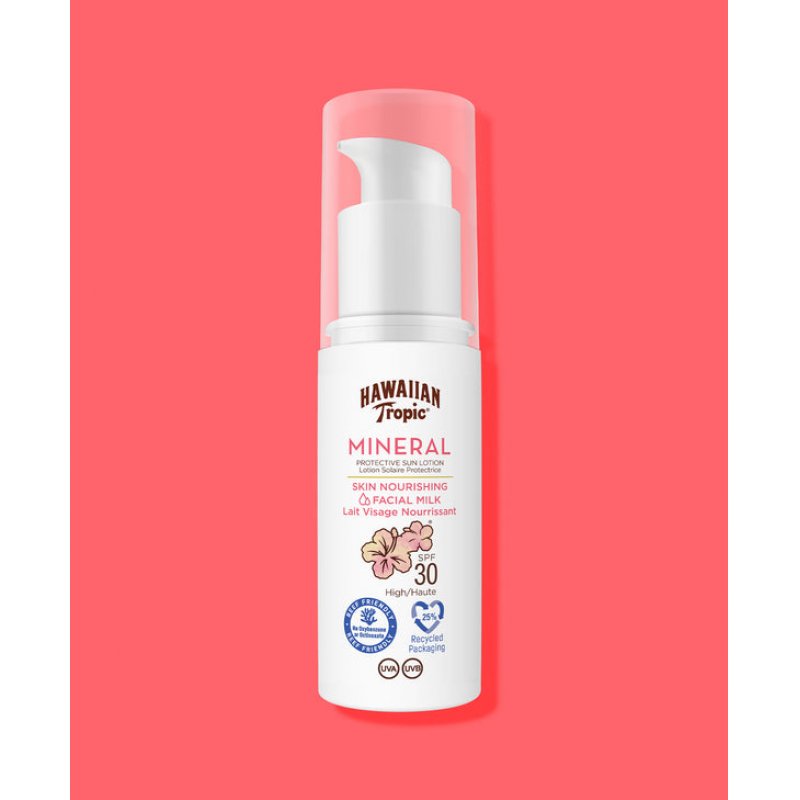Hawaiian Tropic 5099821107505 écran solaire et produit après soleil Lait de protection solaire Visage 30 Adultes